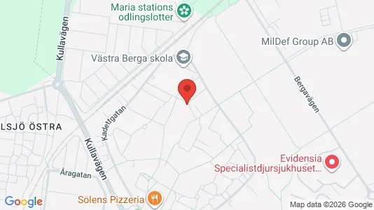 Apartments for rent i Helsingborg - kort over placeringen