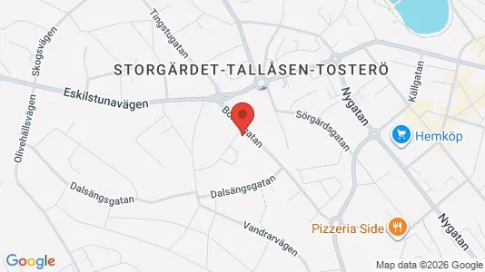 Apartments for rent i Strängnäs - kort over placeringen
