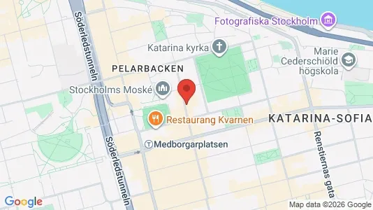 Apartments for rent i Södermalm - kort over placeringen