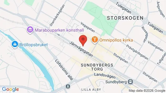 Apartments for rent i Sundbyberg - kort over placeringen