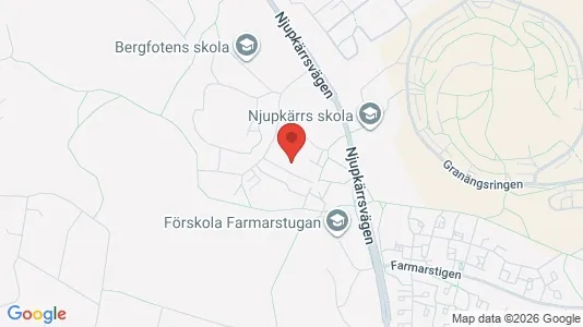 Apartments for rent i Tyresö - kort over placeringen