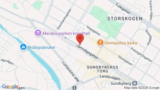 Apartments for rent i Sundbyberg - kort over placeringen