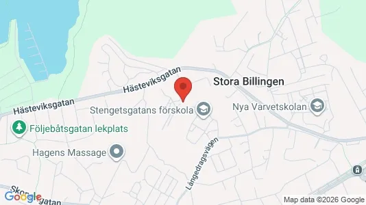 Apartments for rent i Gothenburg West - kort over placeringen