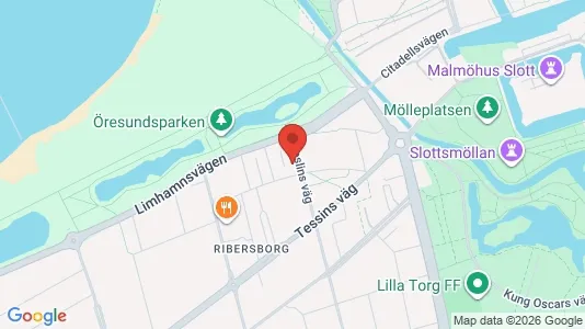 Apartments for rent i Malmö City - kort over placeringen