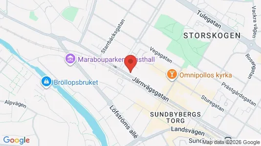 Apartments for rent i Sundbyberg - kort over placeringen