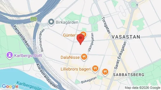 Apartments for rent i Vasastan - kort over placeringen