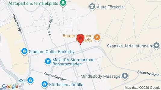 Apartments for rent i Järfälla - kort over placeringen