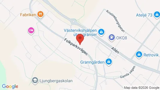 Apartments for rent i Nässjö - kort over placeringen