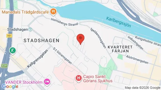 Apartments for rent i Kungsholmen - kort over placeringen