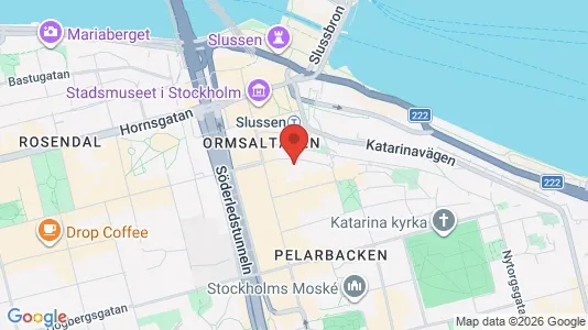 Apartments for rent i Södermalm - kort over placeringen