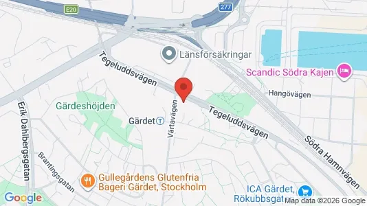 Apartments for rent i Östermalm - kort over placeringen