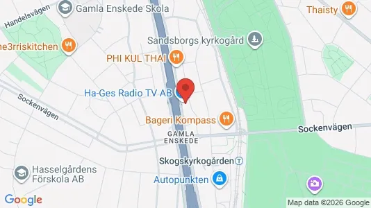 Apartments for rent i Stockholm South - kort over placeringen