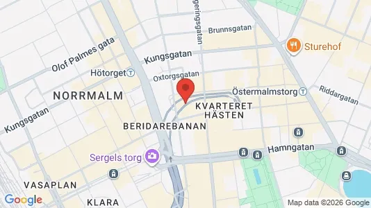 Apartments for rent i Stockholm City - kort over placeringen