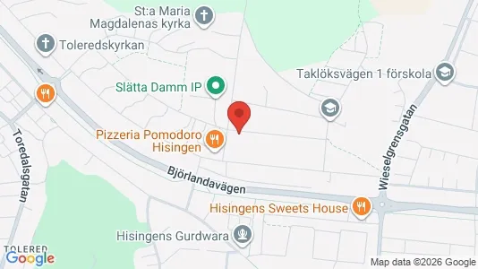 Apartments for rent i Lundby - kort over placeringen