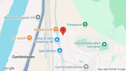 Apartments for rent i Gothenburg East - kort over placeringen