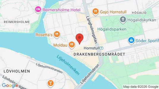 Apartments for rent i Södermalm - kort over placeringen
