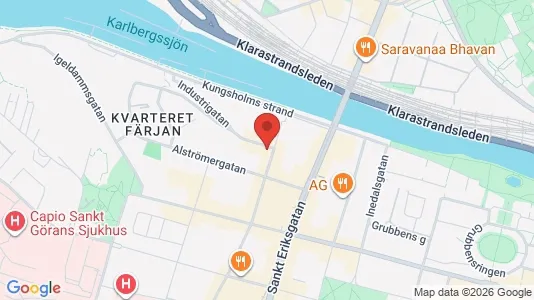 Apartments for rent i Kungsholmen - kort over placeringen