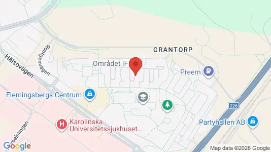 Apartments for rent i Huddinge - kort over placeringen