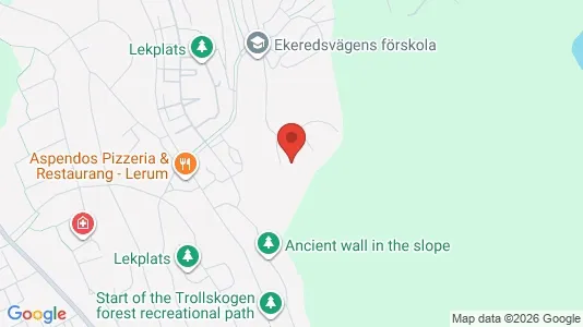 Apartments for rent i Lerum - kort over placeringen