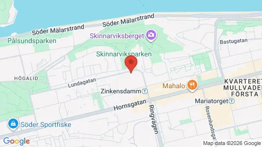 Apartments for rent i Södermalm - kort over placeringen