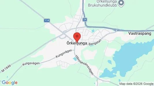 Apartments for rent i Örkelljunga - kort over placeringen