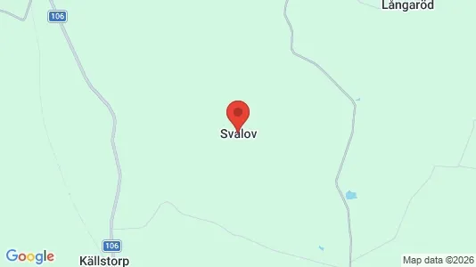 Apartments for rent i Svalöv - kort over placeringen