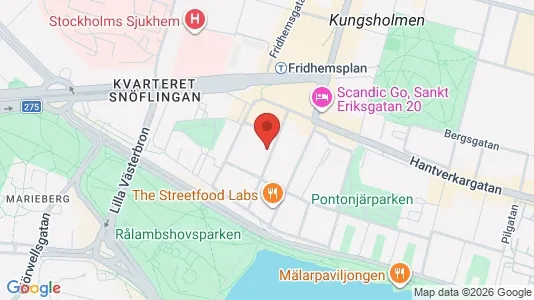 Apartments for rent i Kungsholmen - kort over placeringen