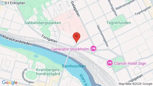 Apartments for rent i Stockholm City - kort over placeringen