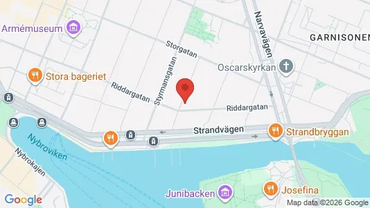 Apartments for rent i Östermalm - kort over placeringen