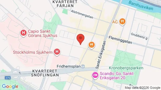 Apartments for rent i Kungsholmen - kort over placeringen