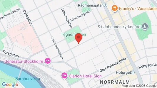 Apartments for rent i Stockholm City - kort over placeringen