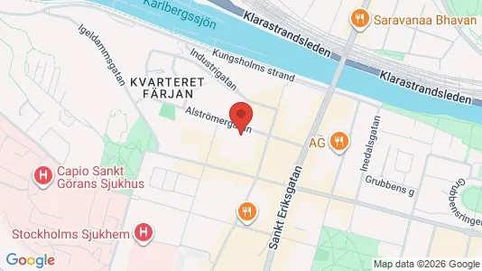 Apartments for rent i Kungsholmen - kort over placeringen