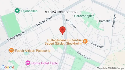 Apartments for rent i Östermalm - kort over placeringen