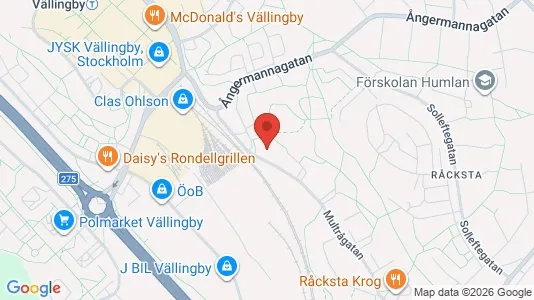 Apartments for rent i Stockholm West - kort over placeringen