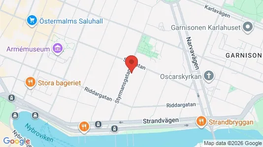 Apartments for rent i Östermalm - kort over placeringen