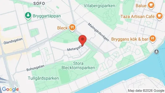 Apartments for rent i Södermalm - kort over placeringen