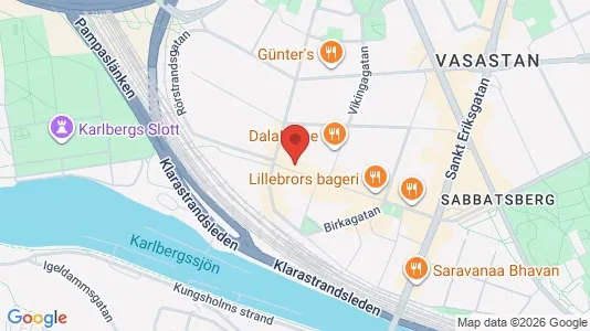 Apartments for rent i Vasastan - kort over placeringen