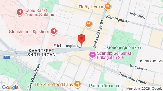 Apartments for rent i Kungsholmen - kort over placeringen