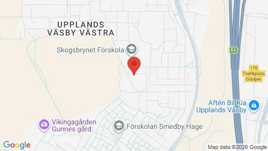 Apartments for rent i Upplands Väsby - kort over placeringen