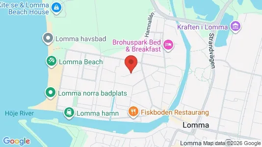 Apartments for rent i Lomma - kort over placeringen