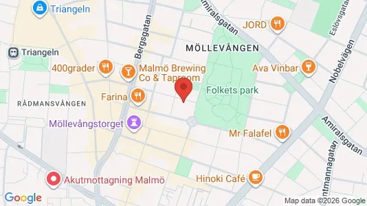 Apartments for rent i Sofielund - kort over placeringen