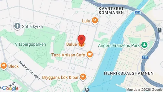 Apartments for rent i Södermalm - kort over placeringen