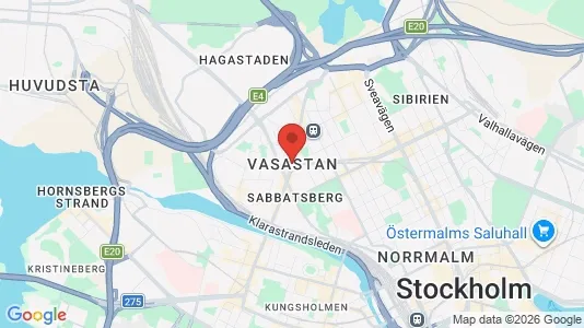 Apartments for rent i Vasastan - kort over placeringen