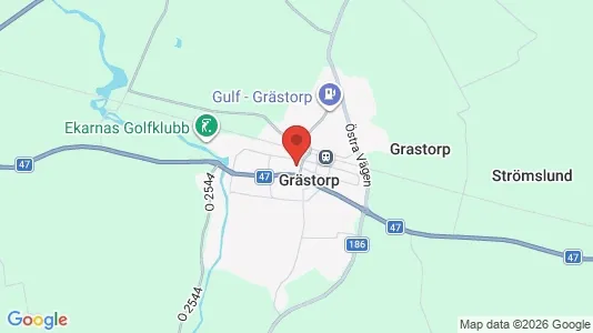 Houses for rent i Grästorp - kort over placeringen