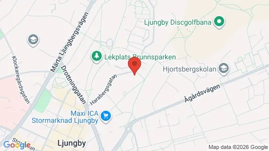 Apartments for rent i Ljungby - kort over placeringen