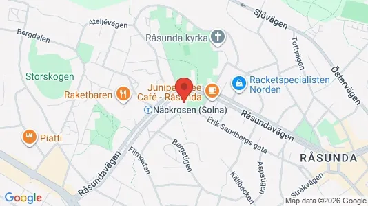 Apartments for rent i Solna - kort over placeringen