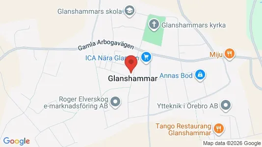 Apartments for rent i Örebro - kort over placeringen