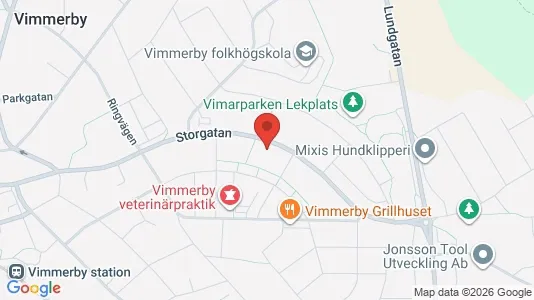 Apartments for rent i Vimmerby - kort over placeringen