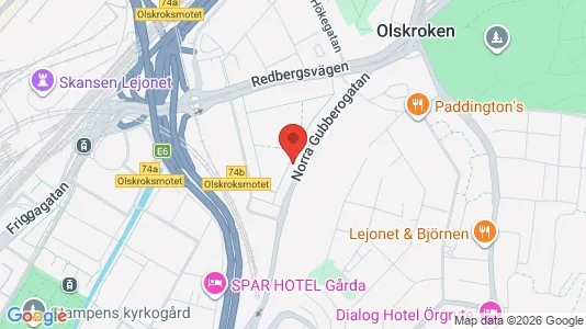 Apartments for rent i Örgryte-Härlanda - kort over placeringen