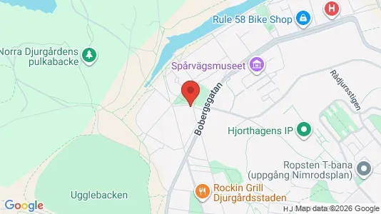 Apartments for rent i Gärdet/Djurgården - kort over placeringen